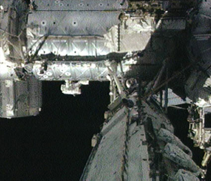 Spacewalkers Tackle Space Station Maintenance